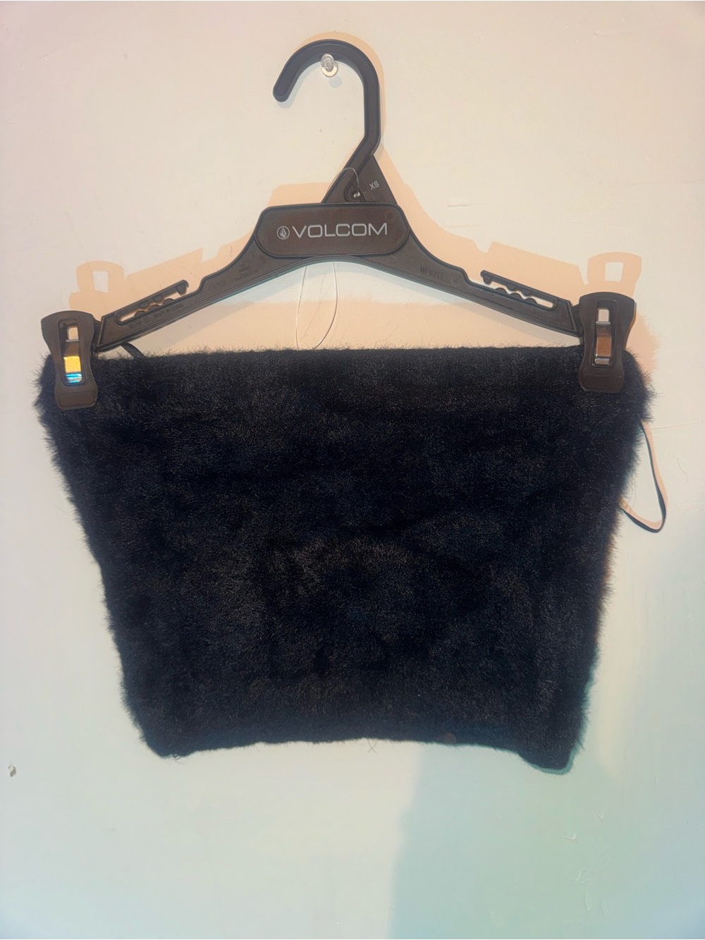 Forever 21 Black Faux Fur Neck Warmer